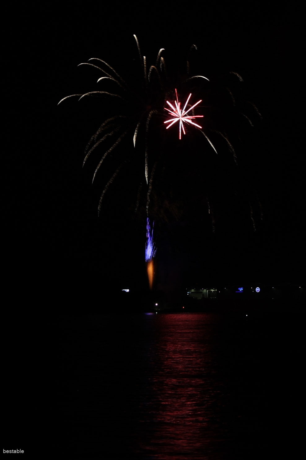 Bild vom Feuerwerk